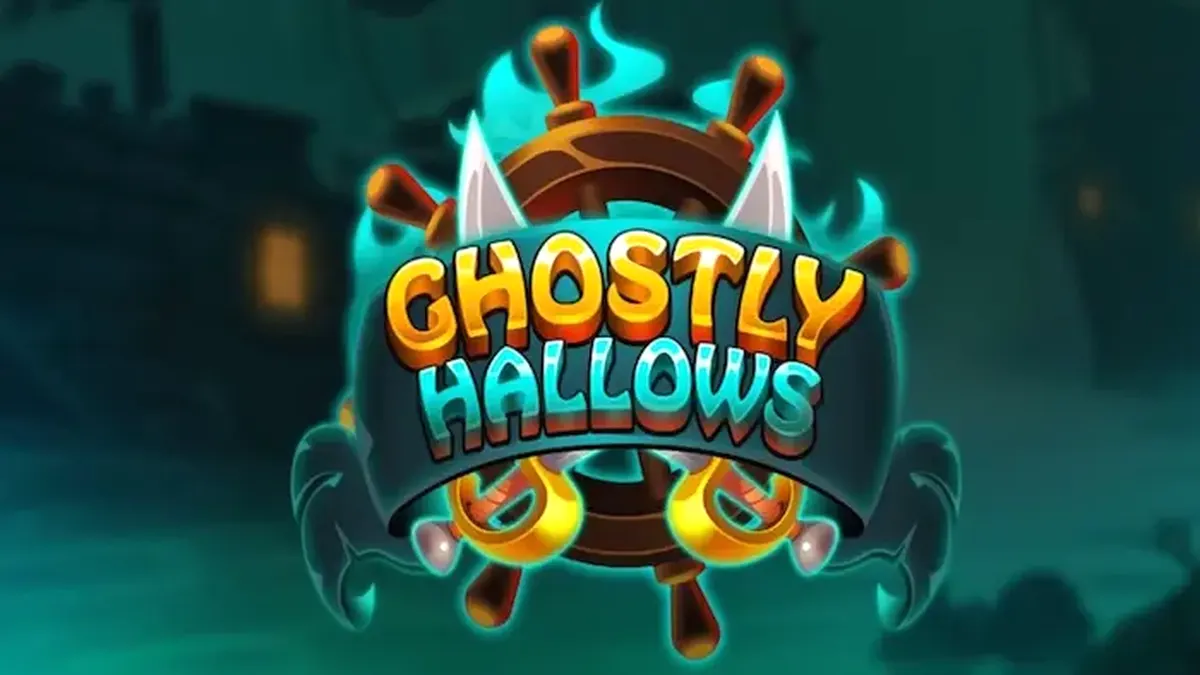 Cena temática de piratas fantasmas em Ghostly Hallows